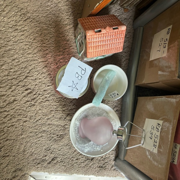 Pfaltzgraff Grape & Vine Cottage House Candle Holder Votive LIKE NEW - Picture 9 of 9